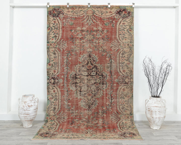 Oushak Rug 5' 1" x 8' 11" | No. VR58558