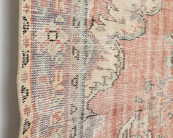 Faded Oushak Rug 5' 5" x 8' 8" | No. VR91476