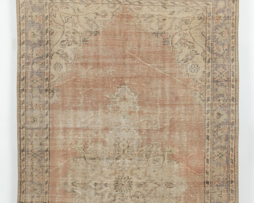 Faded Oushak Rug 5' 5" x 9' 5" | No. VR51548