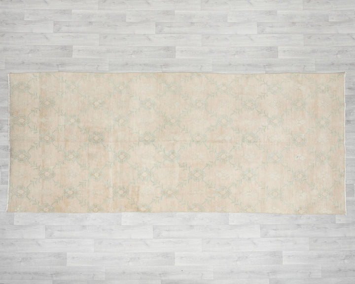 Beige Oushak Rug 4' 6" x 10' 6" | No. VR29430
