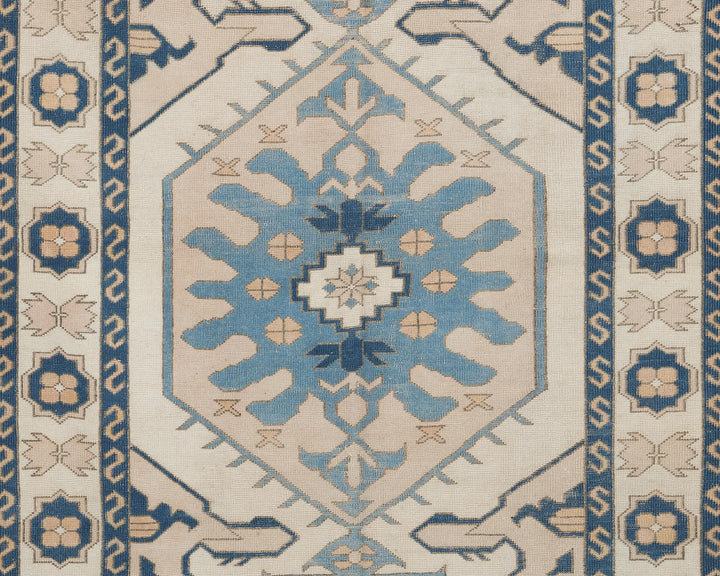 Beige Oushak Rug 5' 2" x 7' 8" | No. VR35676
