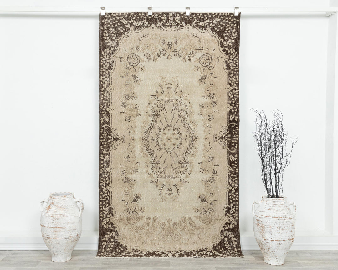 Vintage Turkish Rug 7' 1" x 3' 11" | No. VR51586