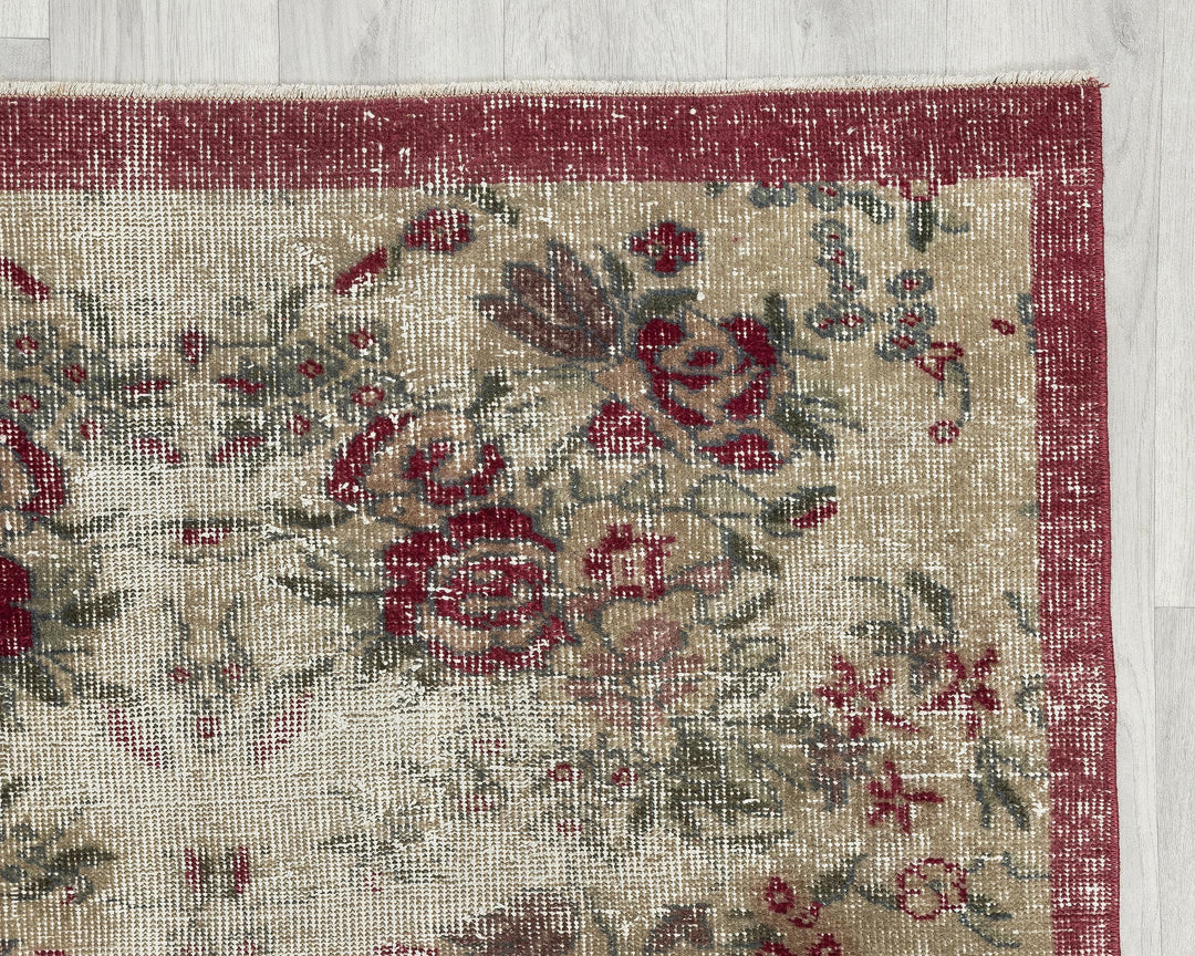 Oushak Rug 3' 4" x 6' 3" | No. VR47667