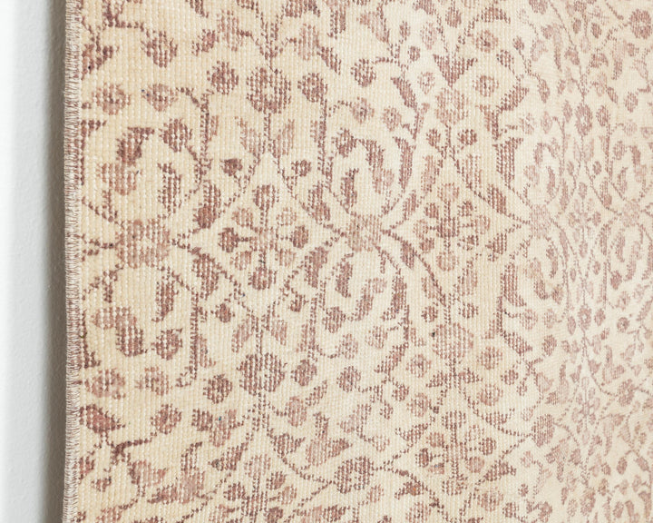 Beige Oushak Rug 3' 8" x 6' 10" | No. VR58438