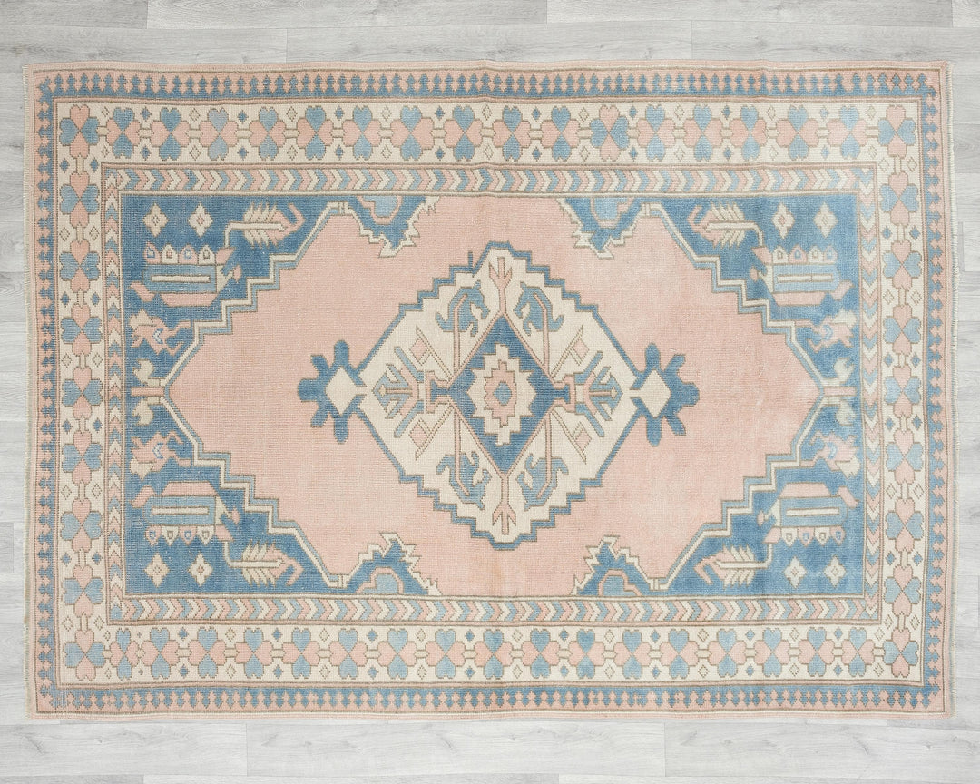 Oushak Rug 7' 5" x 5' 7" | No. VR35099