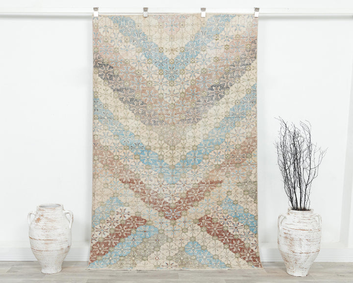 Oushak Rug 4' 4" x 7' | No. VR50788