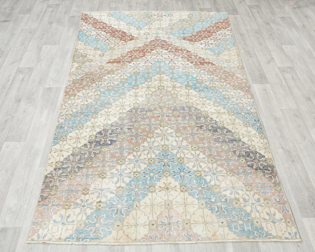 Oushak Rug 4' 4" x 7' | No. VR50788