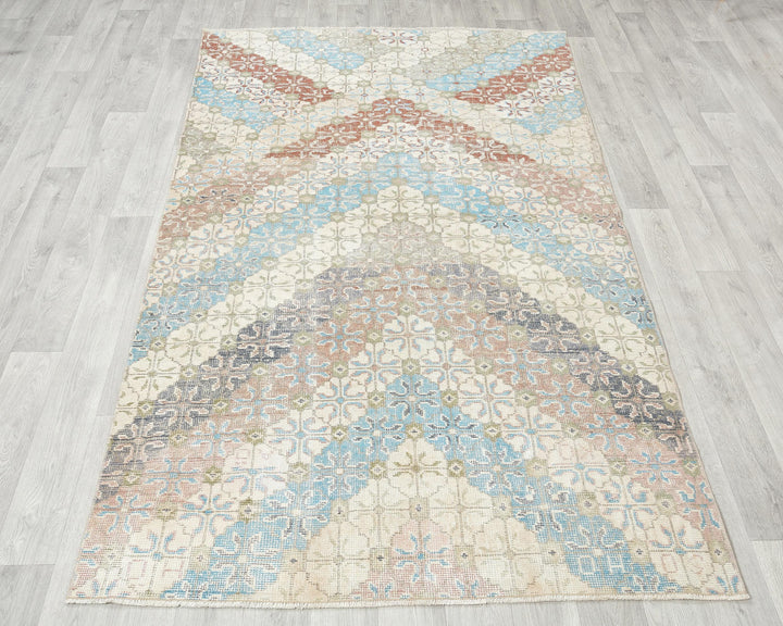 Oushak Rug 4' 4" x 7' | No. VR50788