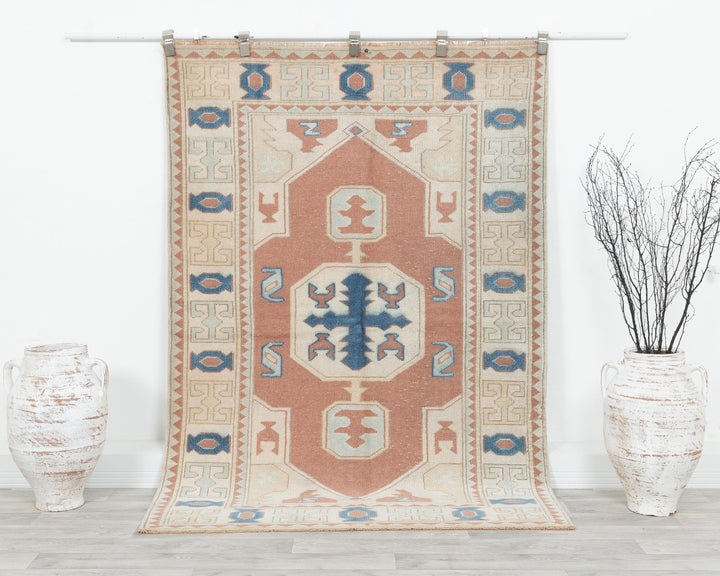 Oushak Rug 6' 3" x 4' 4" | No. VR84631