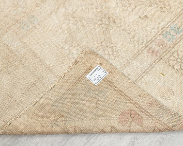 Beige Oushak Rug 3' 10" x 6' 10" | No. VR57519