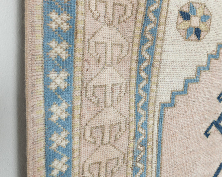Beige Oushak Rug 4' 1" x 6' 1" | No. VR93814