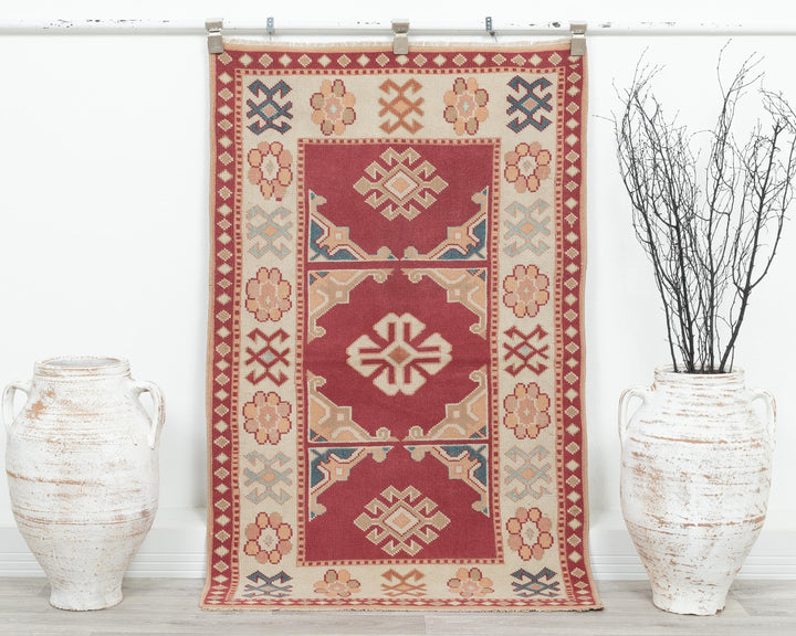 Oushak Rug 4' 8" x 2' 10" | No. VR95745