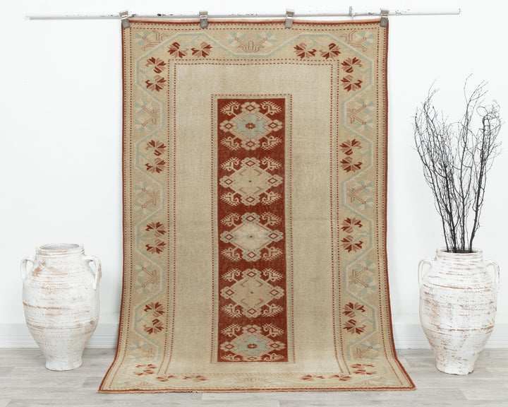 Oushak Rug 6' 7" x 4' | No. VR27465