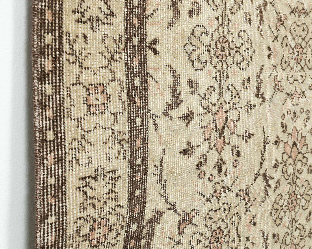 Rust Oushak Rug 3' 7" x 6' 7" | No. VR20702