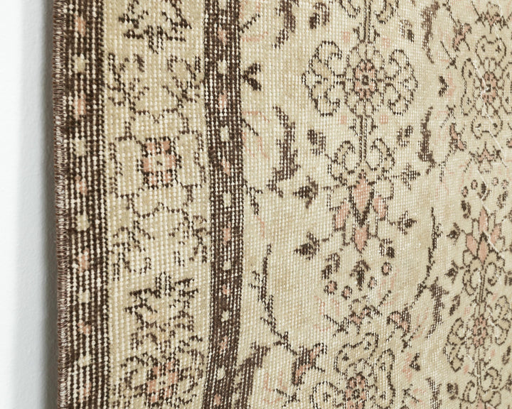 Rust Oushak Rug 3' 7" x 6' 7" | No. VR20702