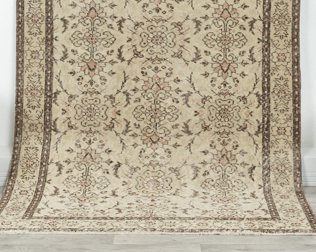 Rust Oushak Rug 3' 7" x 6' 7" | No. VR20702