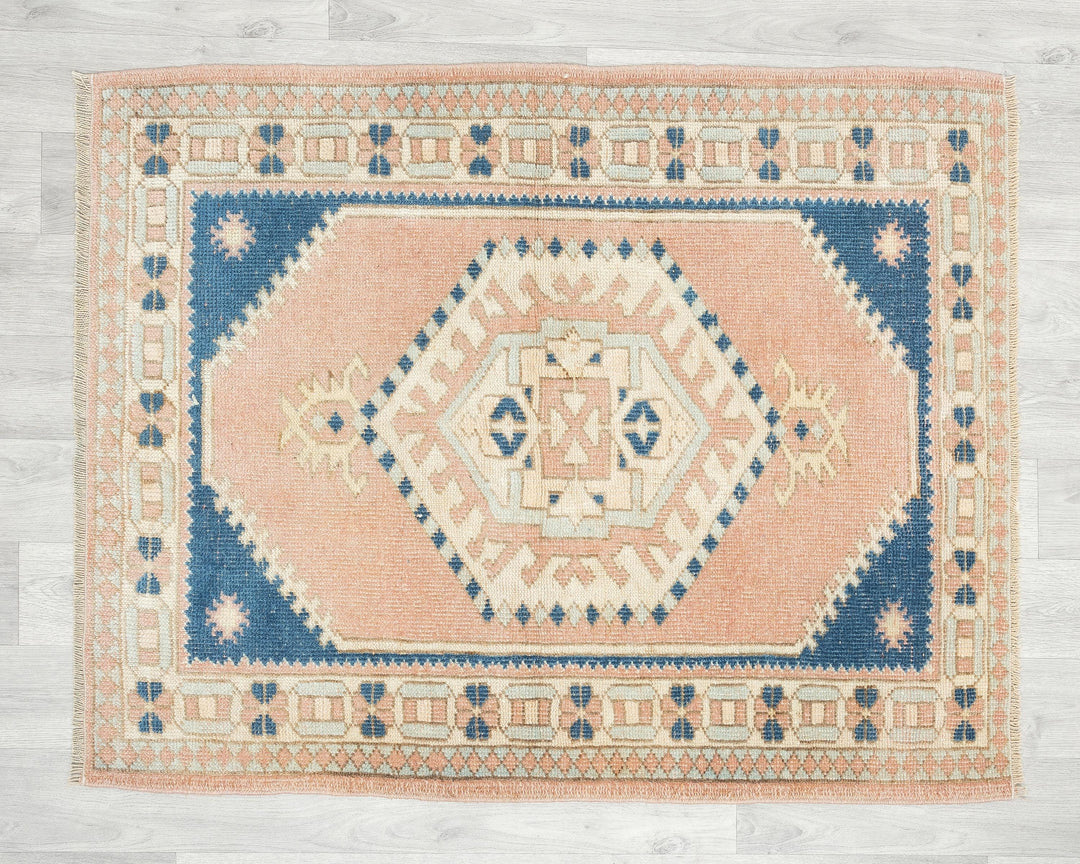 Oushak Rug 3' x 3' 10" | No. VR92984