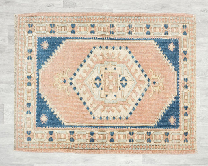 Oushak Rug 3' x 3' 10" | No. VR92984