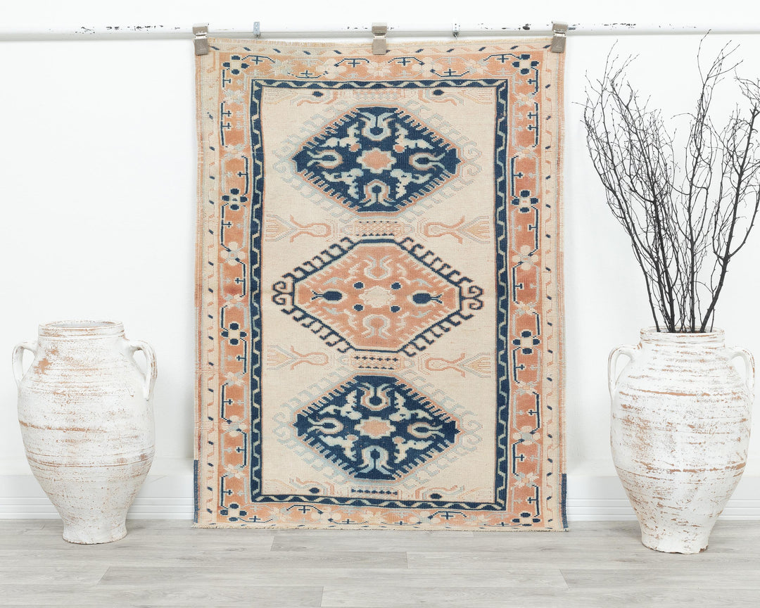 Oushak Rug 3' 1" x 4' 4" | No. VR66475