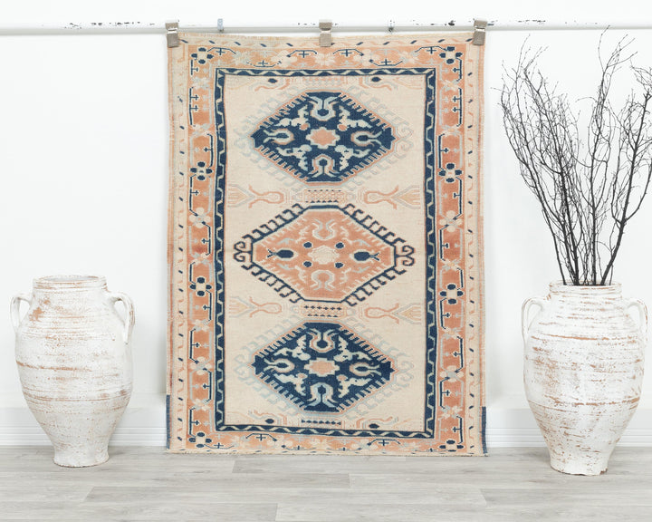 Oushak Rug 3' 1" x 4' 4" | No. VR66475
