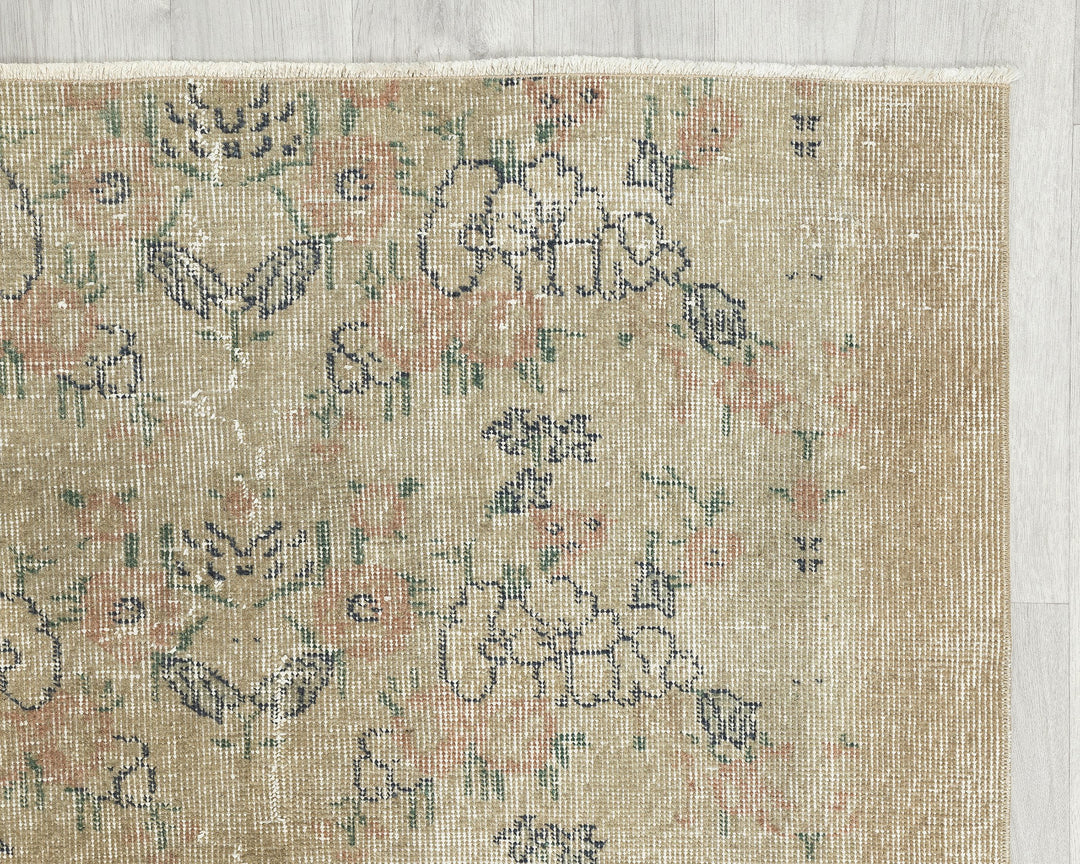 Oushak Rug 3' 7" x 6' 4" | No. VR27207
