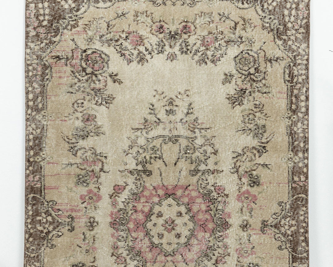 Oushak Rug 3' 8" x 6' 7" | No. VR18759