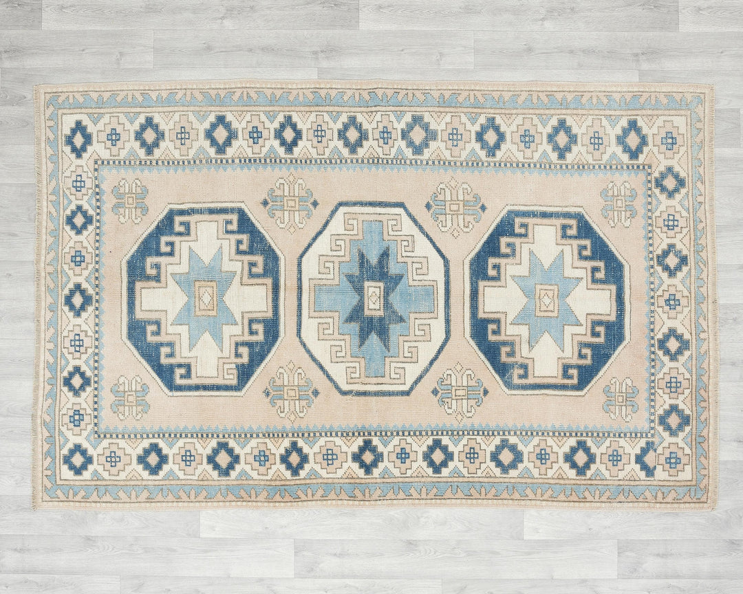 Oushak Rug 4' 6" x 6' 11" | No. VR96213