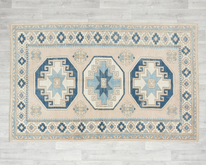 Oushak Rug 4' 6" x 6' 11" | No. VR96213