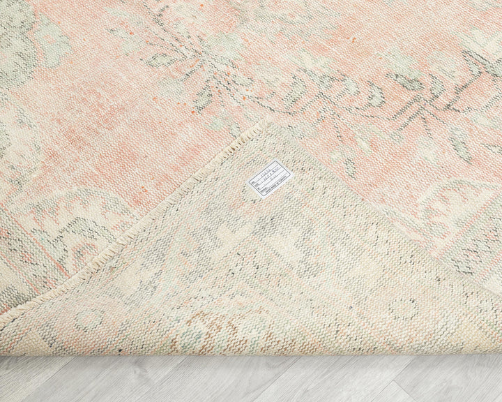 Pink Oushak Rug 5' 11" x 9' 6" | No. VR52469