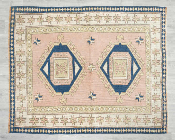 Oushak Rug 4' 7" x 7' | No. VR84784