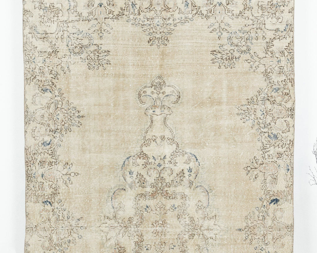 Oushak Rug 4' 8" x 8' 6" | No. VR46765