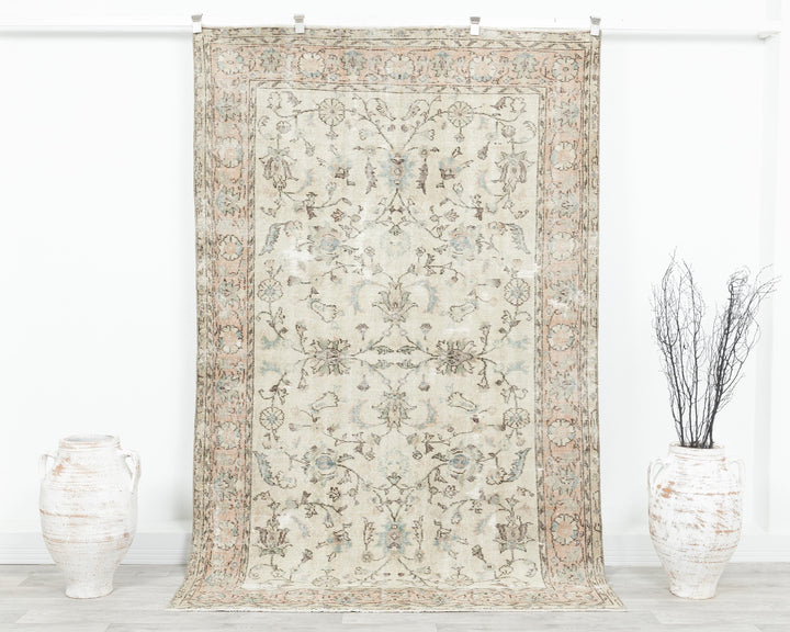 Oushak Rug 4' 11" x 7' 11" | No. VR84602