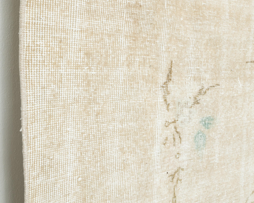 Beige Oushak Rug 6' 1" x 8' 10" | No. VR39235