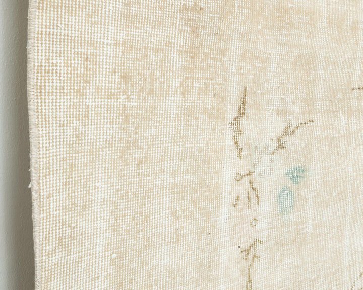 Beige Oushak Rug 6' 1" x 8' 10" | No. VR39235