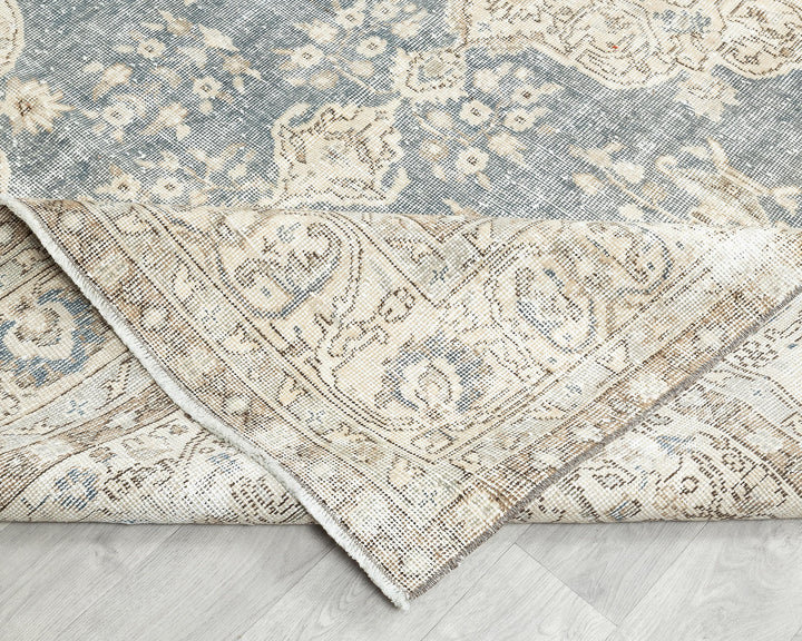Blue Vintage Turkish Rug 6' 11" x 10' 4" | No. VR93229