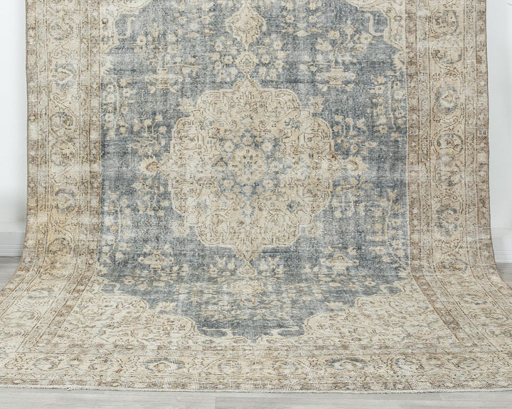 Blue Vintage Turkish Rug 6' 11" x 10' 4" | No. VR93229