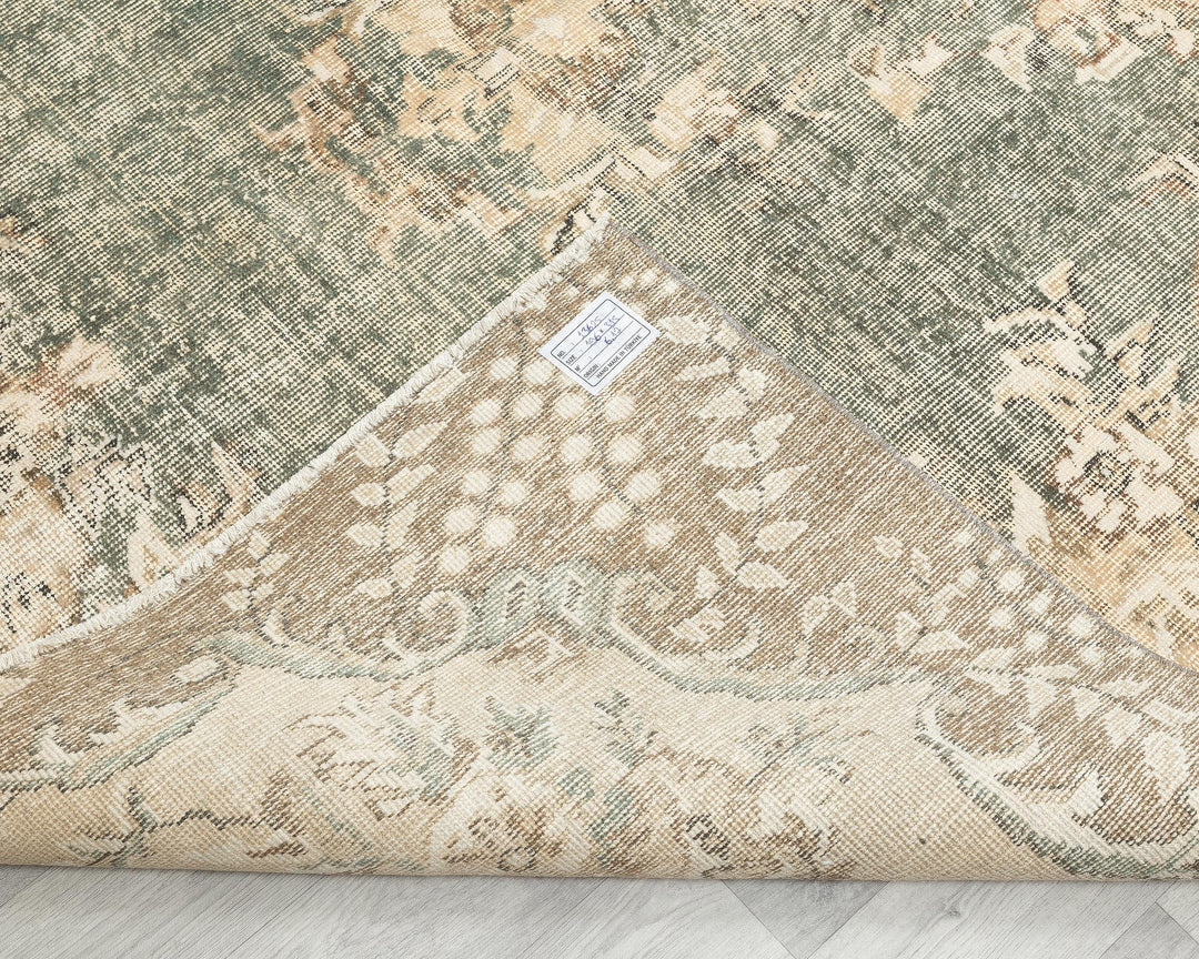 Rust Oushak Rug 6' 5" x 10' 4" | No. VR49448