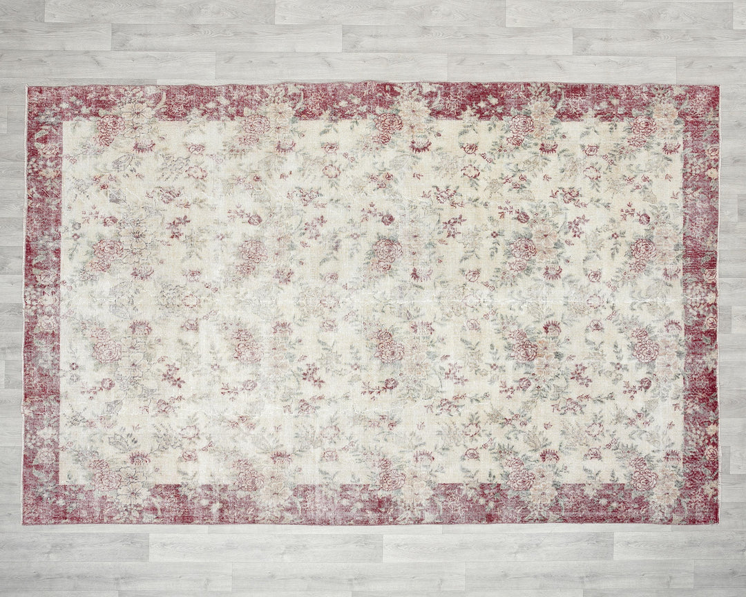 Oushak Rug 6' 5" x 9' 10" | No. VR17088