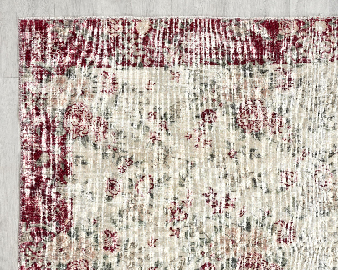 Oushak Rug 6' 5" x 9' 10" | No. VR17088