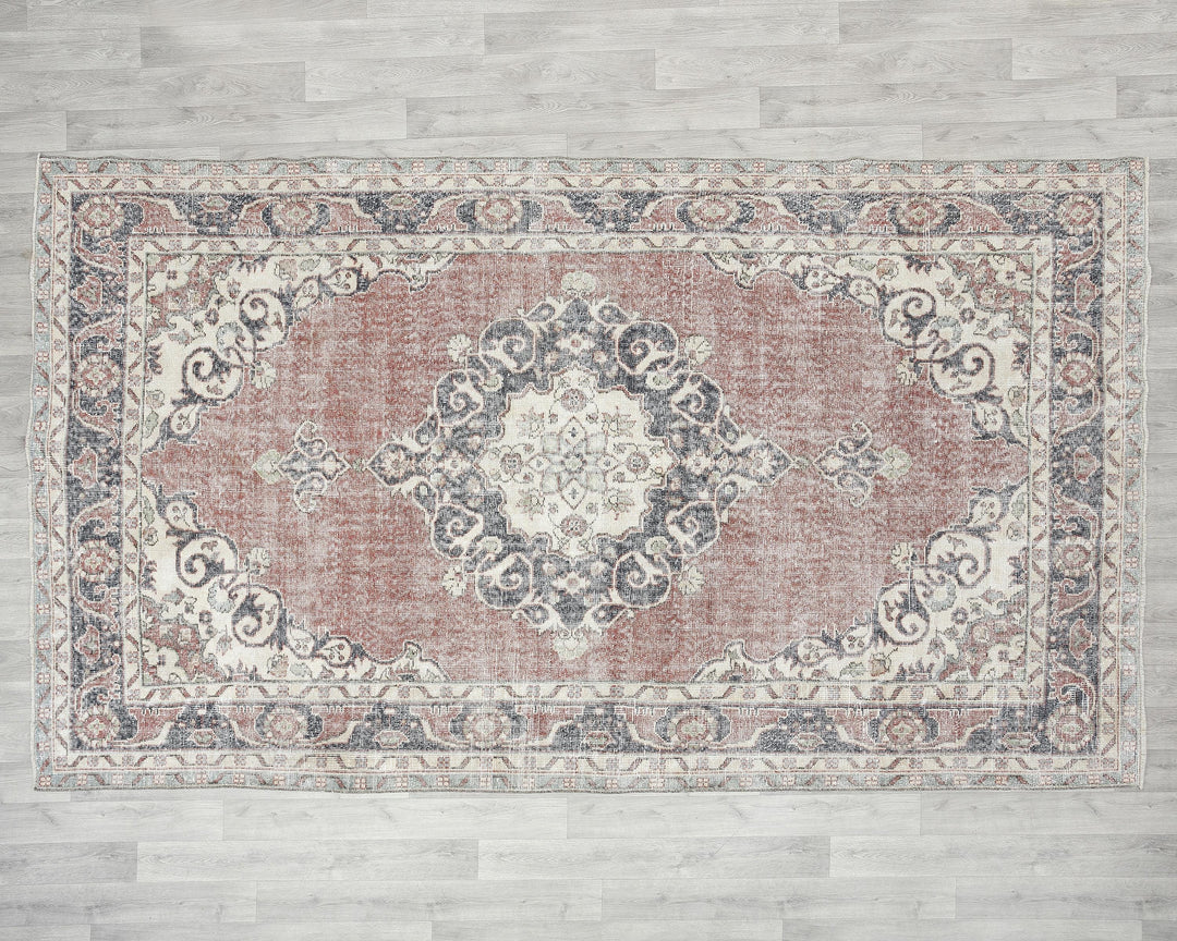 Oushak Rug 6' 4" x 10' 5" | No. VR51604