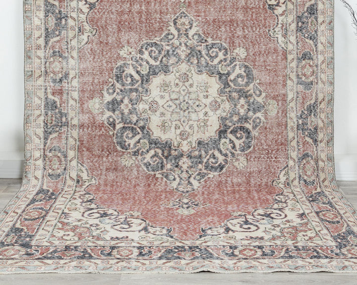 Oushak Rug 6' 4" x 10' 5" | No. VR51604
