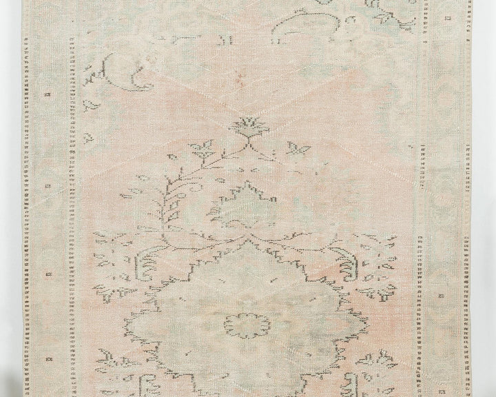 Beige Oushak Rug 9' x 9' 7" | No. VR90063