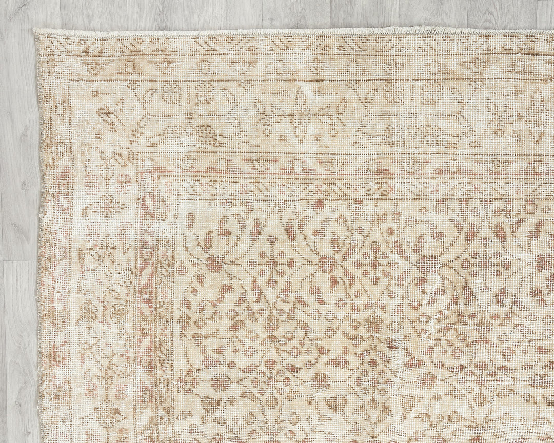 Faded Oushak Rug 7' x 10' 2" | No. VR43471