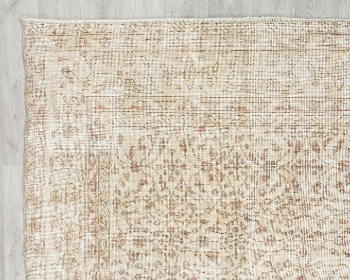 Faded Oushak Rug 7' x 10' 2" | No. VR43471