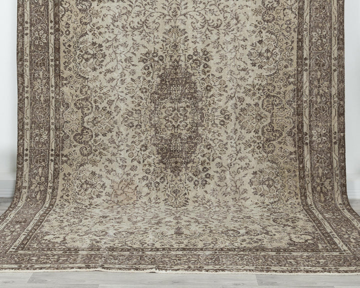 Rust Oushak Rug 6' 11" x 10' | No. VR83245