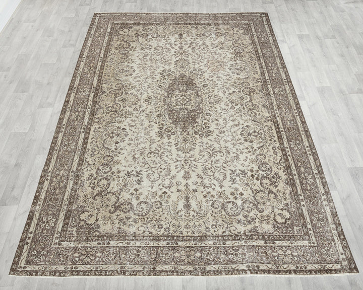 Rust Oushak Rug 6' 11" x 10' | No. VR83245