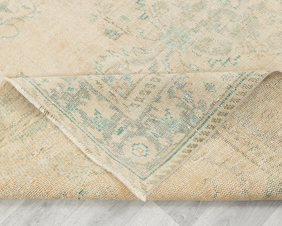 Neutral Oushak Rug 5' 5" x 9' | No. VR40613