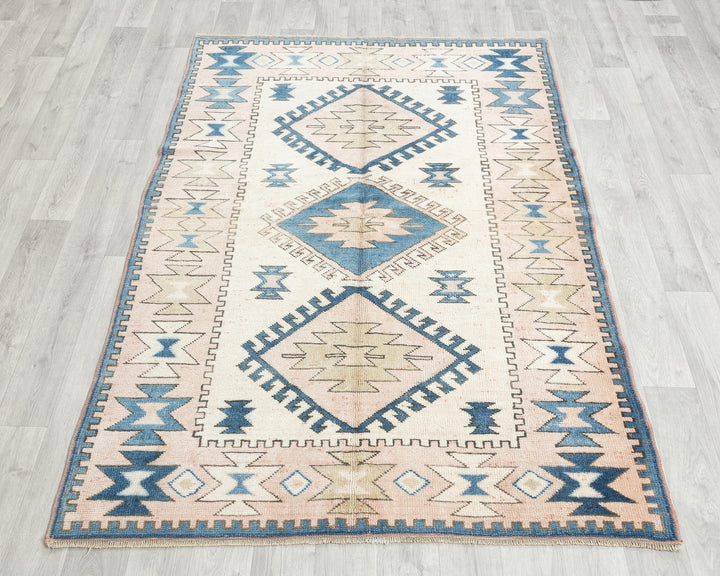 Oushak Rug 4' 5" x 6' 1" | No. VR82719