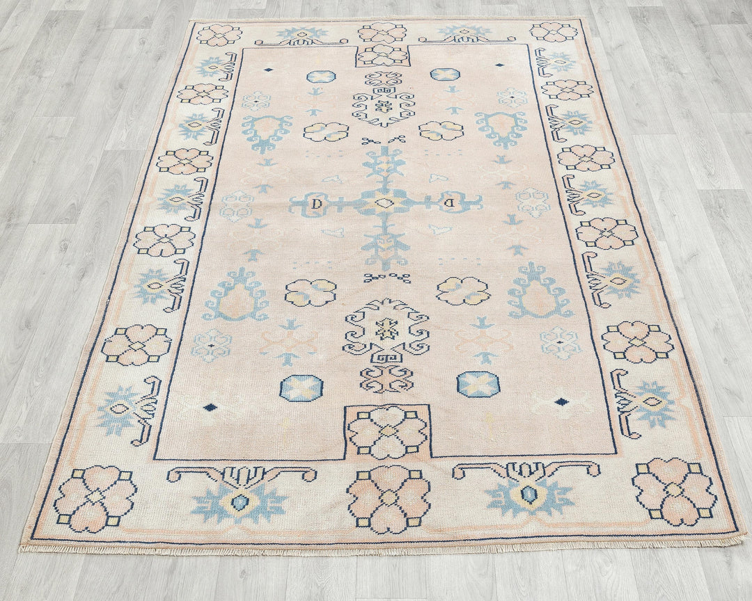 Oushak Rug 4' 5" x 6' 5" | No. VR46517