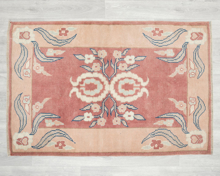 Faded Oushak Rug 3' x 4' 7" | No. VR74252